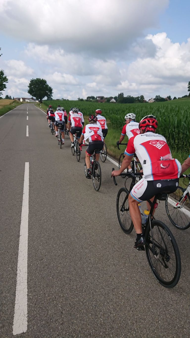 Wir starten mit unserem Radtreff