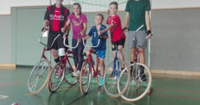 Kinderferienprogramm bei den Radballern Kinderferienprogramm bei den Radballern
