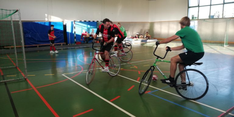 Heimspieltag der Radballer
